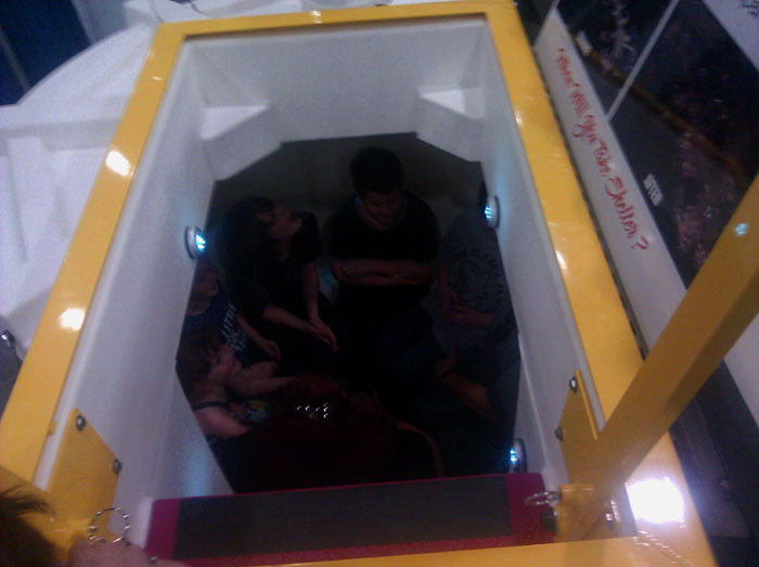 8 UC students inside Shelter, 8 College Students inside shelter